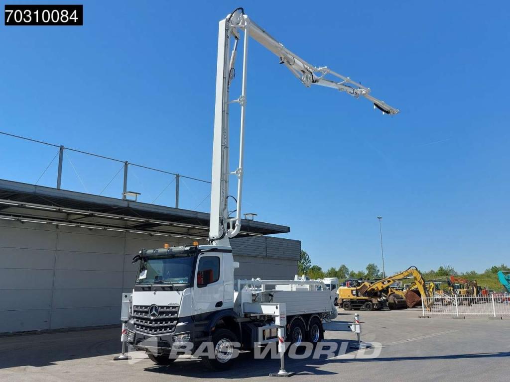Mercedes-Benz Arocs 2843 Arocs 6X4 NEW! 31mtr 4x extendable Bonneux concrete pump Remote Control Euro 6 Photo 11
