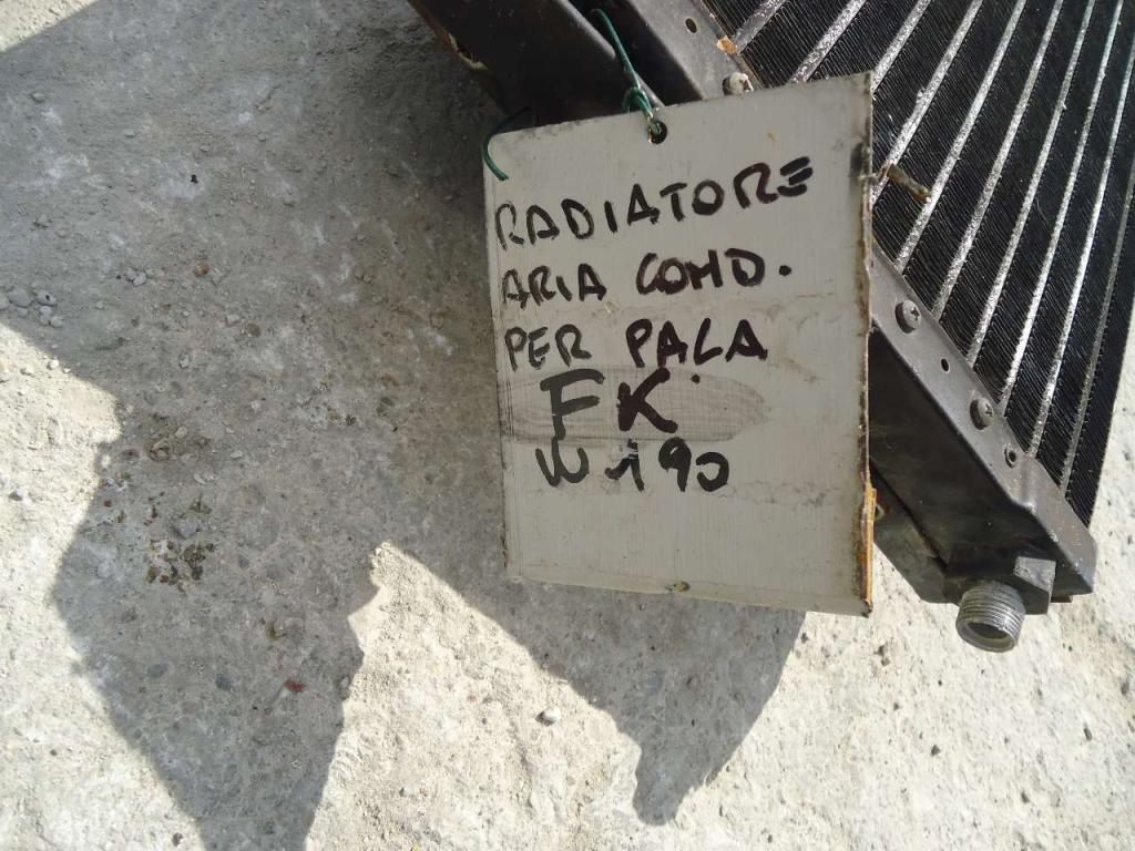 Air conditioning radiator for Fiat Kobelco W190 Photo 5