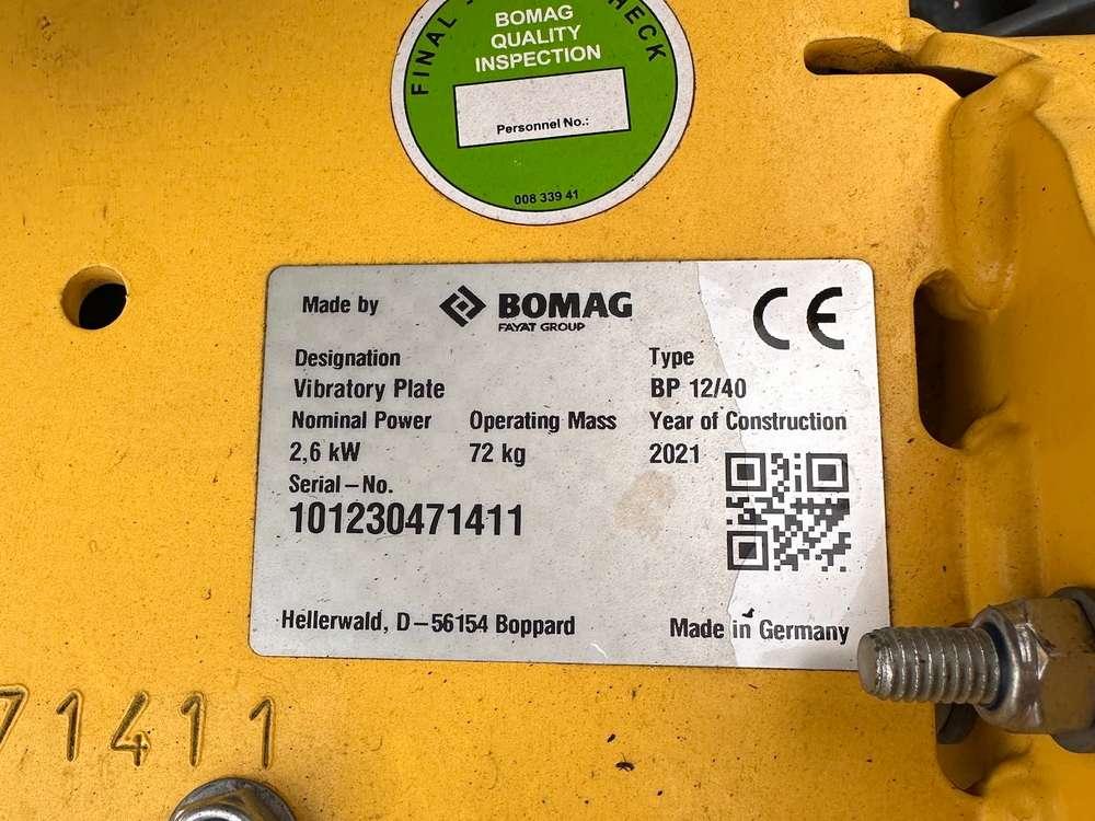 Bomag BP12/40 Photo 8