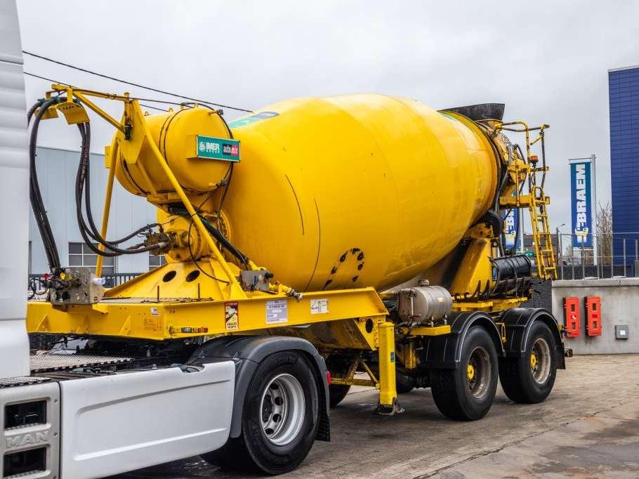 Imer BETON MIXER/MALAXEUR/MISCHER-10M3- STEERING AXLE Photo 1