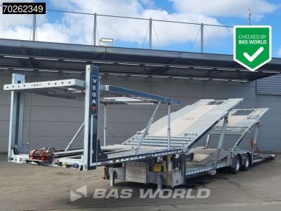 Vega 2 Axle Semi Trailer 2 axles NEW Truck autotransport BPW Lenkachse sold by BAS World B.V.