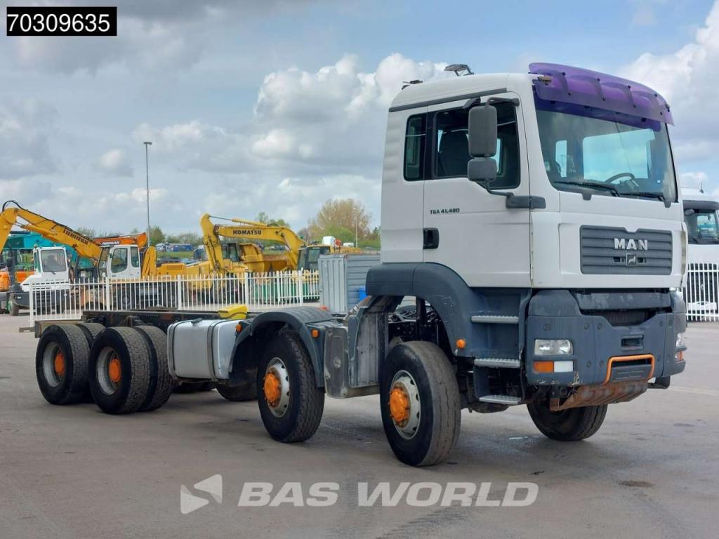 Man TGA 41.480 TGA 8X8 Full Steel Manual Gearbox Big-Axle Photo 7