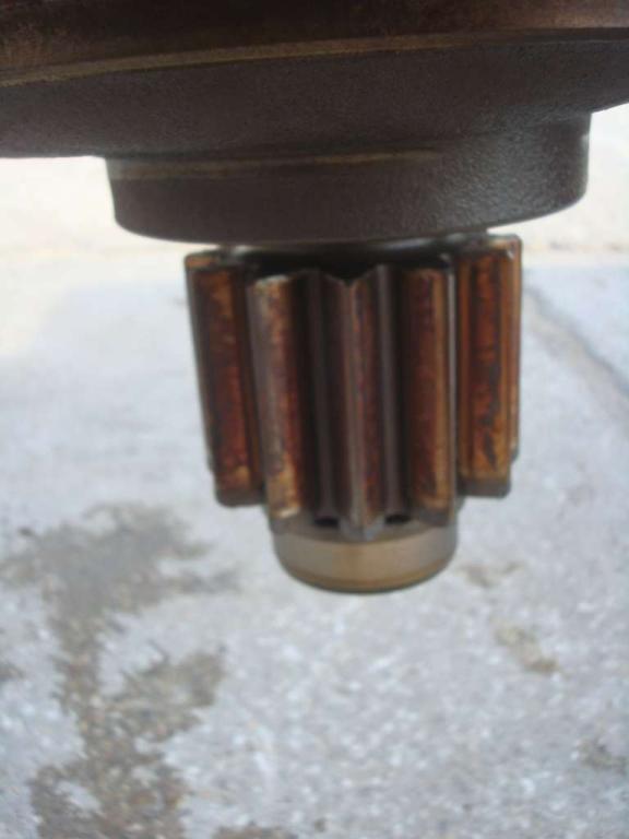 Turntable rotation motor for Fiat Allis FE18 Photo 3