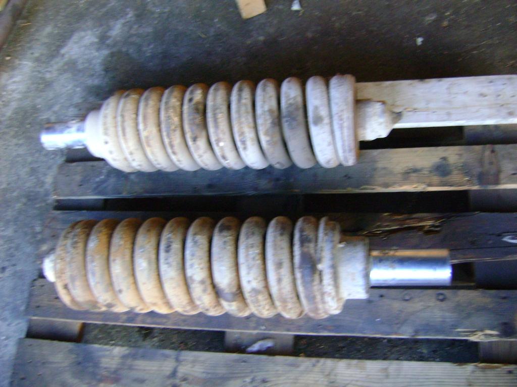 Track adjuster spring for Fiat Hitachi Ex 215 Photo 1