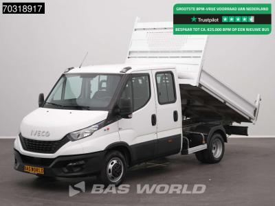Iveco Daily 35C14 Dubbel Cabine Open Laadbak Dubbellucht Airco Cruise Euro6 Pritsche Pickup Open Box Airc sold by BAS World B.V.