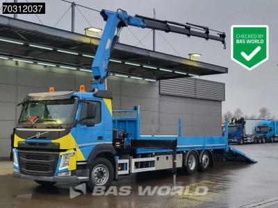 Volvo FM 410 FM 6X2 6x2*4 HMF 2120-K4 Crane + Ramps Euro 6 sold by BAS World B.V.