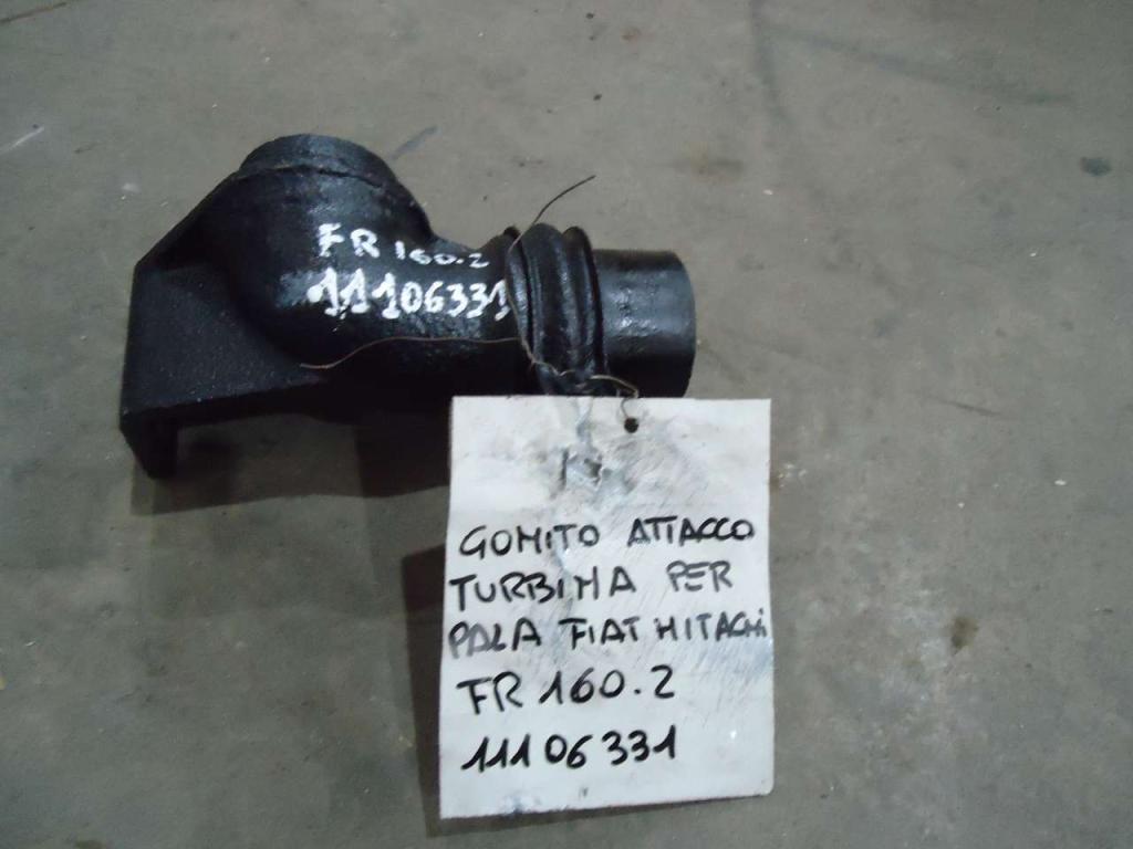 Gomito attacco turbina for Fiat Hitachi FR160.2 (CODICE 11106331) Photo 2
