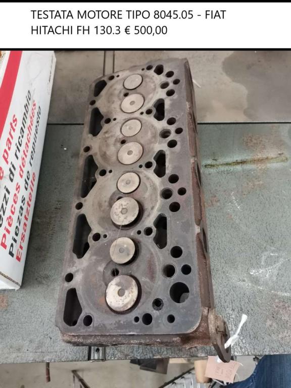 Cylinder head for New Holland / Caterpillar / Fiat Hitachi / Hitachi Photo 1