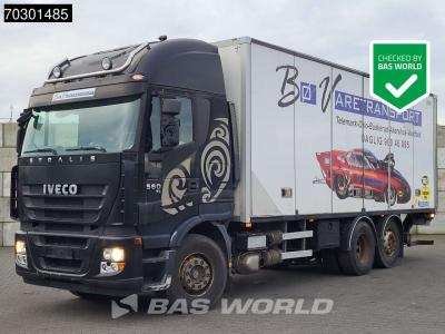 Iveco Stralis 560 6X2 Retarder Automatic Lift Axle 1500kg Tailgate Euro 5 sold by BAS World B.V.