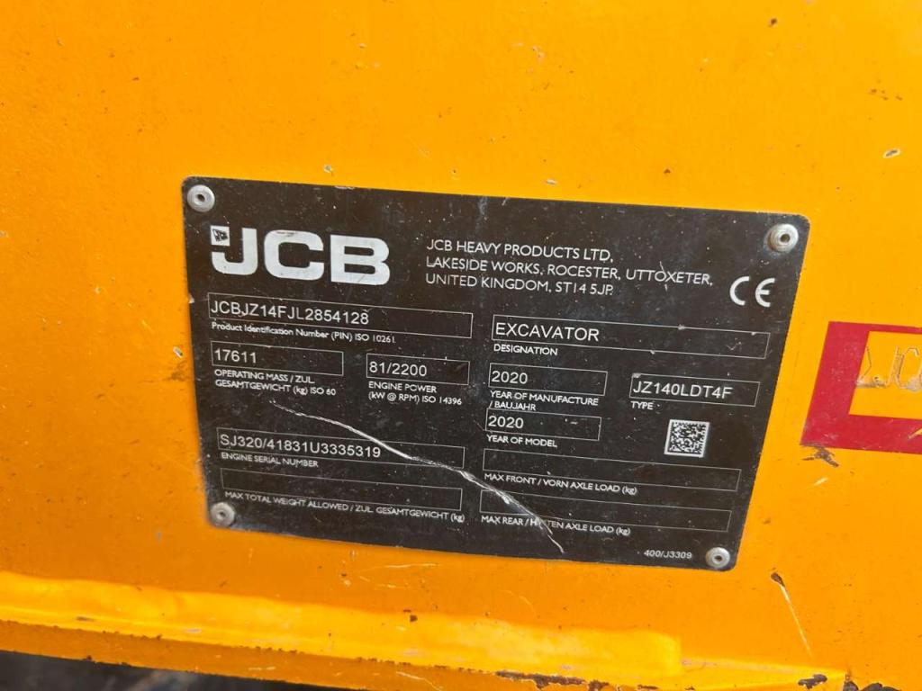JCB JZ140 Photo 9