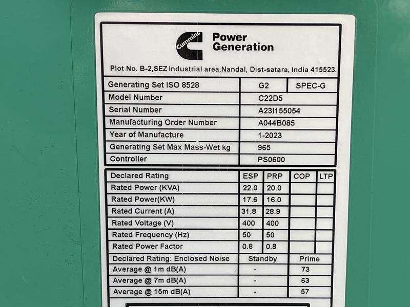 Cummins C 22 D 5 Photo 4