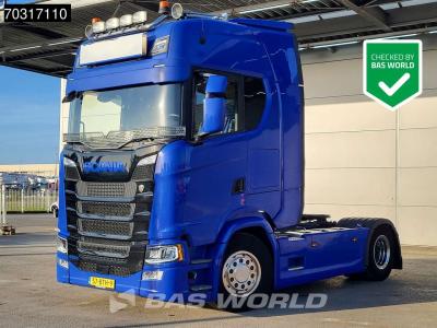 Scania S500 S 4X2 NL-Truck Retarder Hydraulic 2xTanks ACC Navi Standklima sold by BAS World B.V.