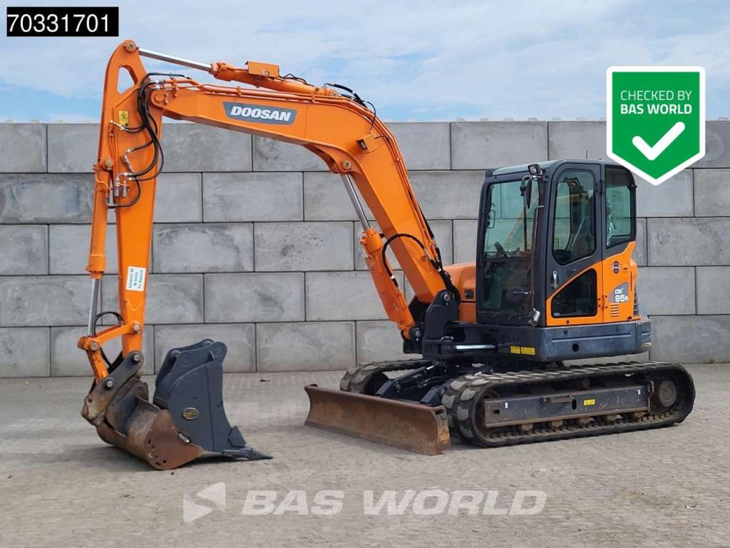Doosan DX85 R-3 A/C - 2 Buckets Photo 1