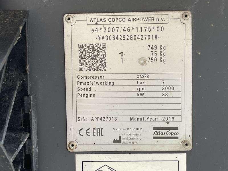 Atlas Copco XAS 88 KD - N Photo 5
