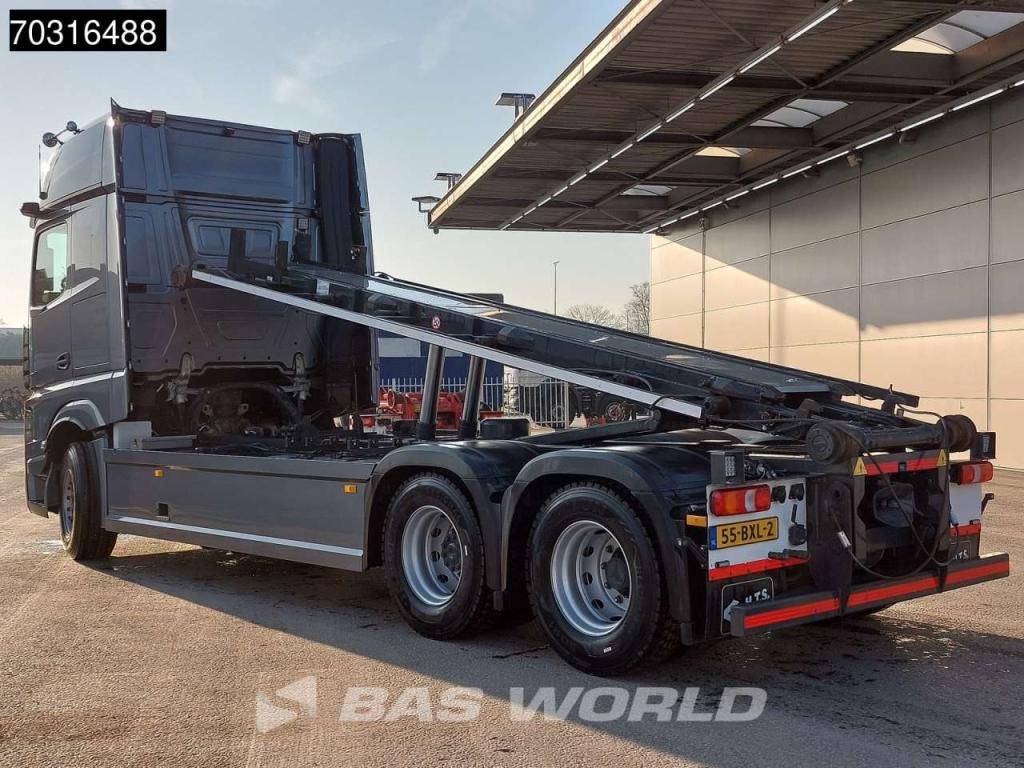 Mercedes-Benz Actros L 2848 6X2 HTS 30 tons cable system Lift-Axle Full Air Automatic Euro 6 Photo 2