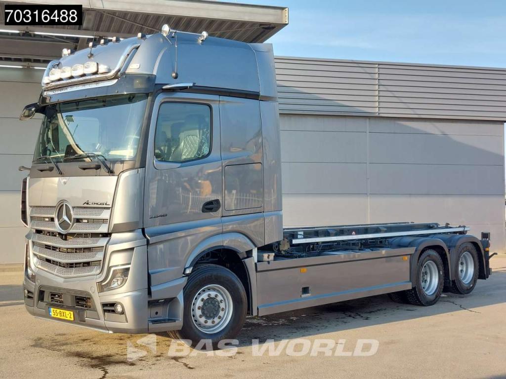 Mercedes-Benz Actros L 2848 6X2 HTS 30 tons cable system Lift-Axle Full Air Automatic Euro 6 Photo 5