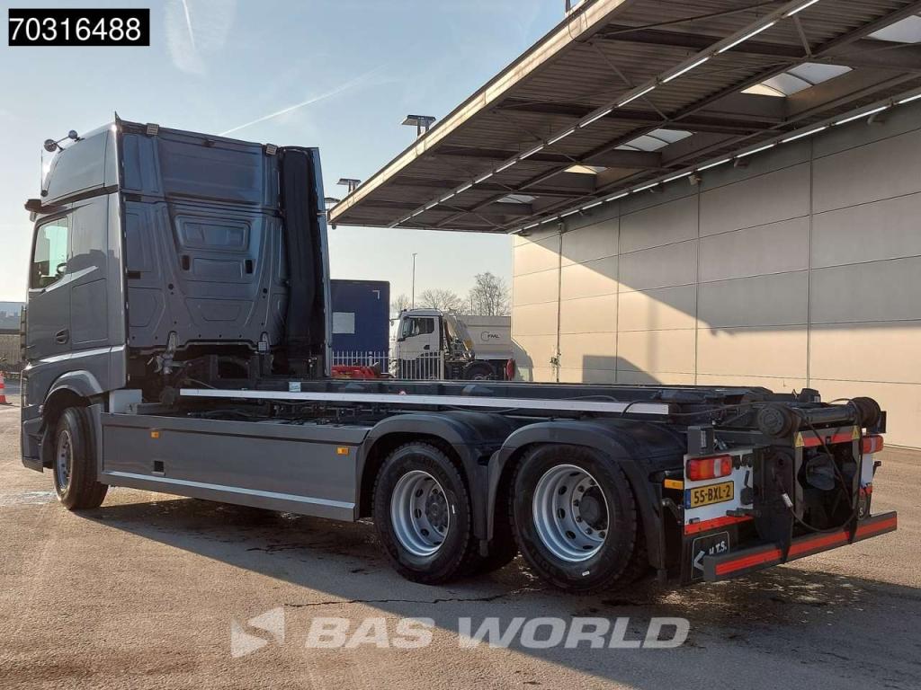 Mercedes-Benz Actros L 2848 6X2 HTS 30 tons cable system Lift-Axle Full Air Automatic Euro 6 Photo 6