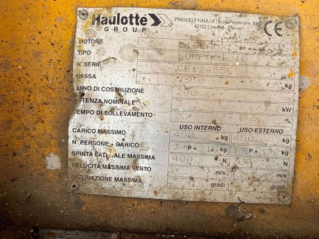 Haulotte Compact 10 Photo 8
