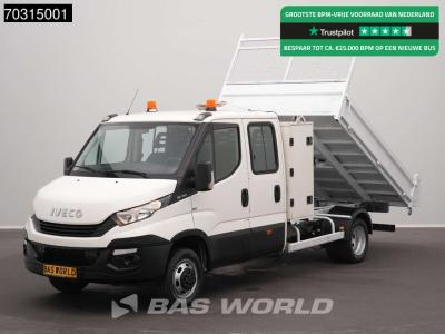 Iveco Daily 35C16 Open Laadbak Dubbellucht 160PK 3,5t Trekhaak Navi Cruise Euro6 Tipper Benne Kieper Trek sold by BAS World B.V.