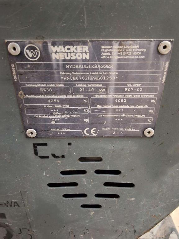 Wacker Neuson EZ38 Photo 6