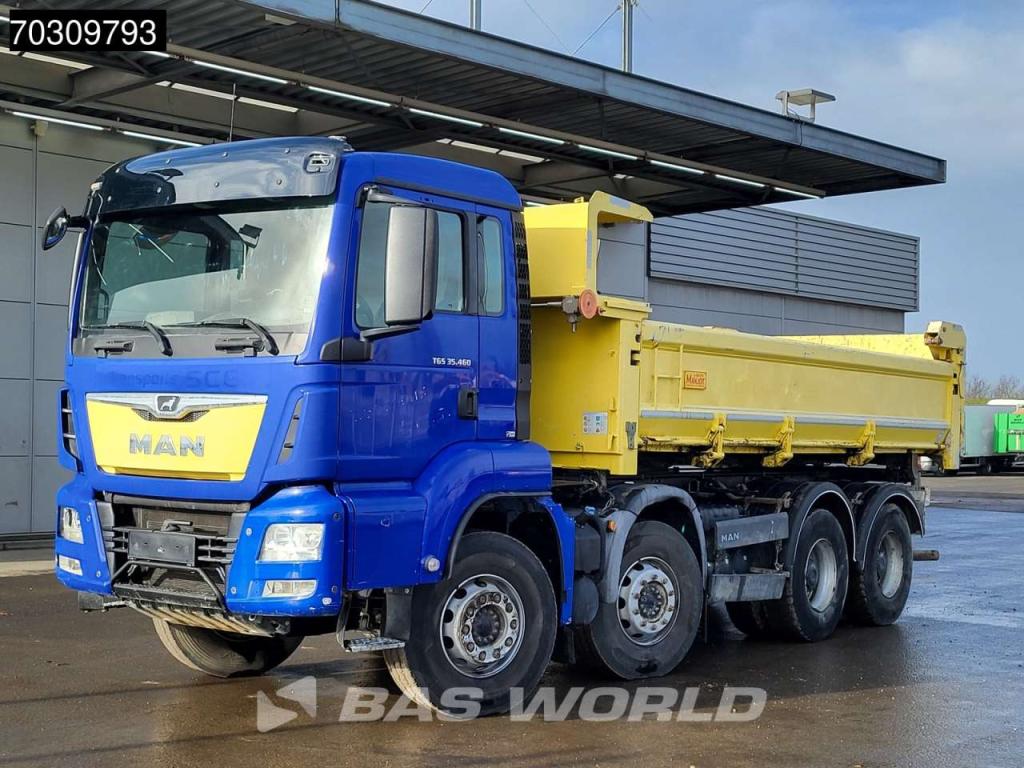 Man TGS 35.460 8X4 12m3 2-way tipper Steelsuspension Big-Axle Automatic Euro 6 Photo 8