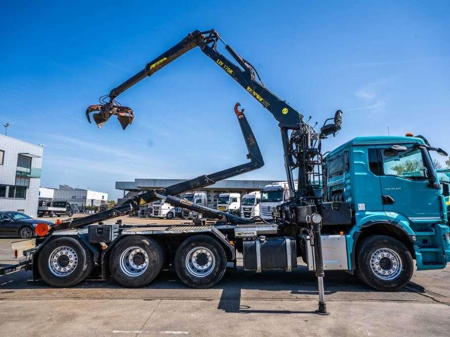 Man TGS 35.510 8X4-4 BL + TAJFUN L170 K Photo 3