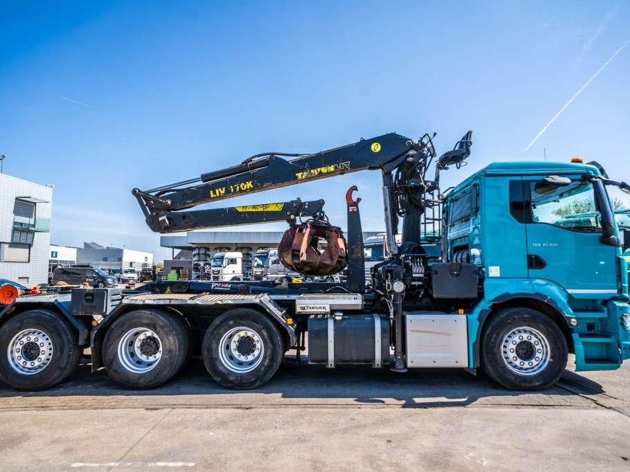 Man TGS 35.510 8X4-4 BL + TAJFUN L170 K Photo 9