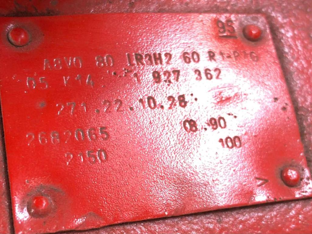 Bosch Rexroth A8V0 80 LR3H2 Photo 2