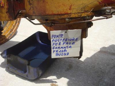 Rear axle for PALA GOMMATA FR10B sold by OLM 90 Srl