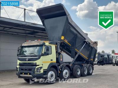Volvo FMX 520 10X4 Mining Truck 50T Payload 30m3 Kipper Euro 3 sold by BAS World B.V.