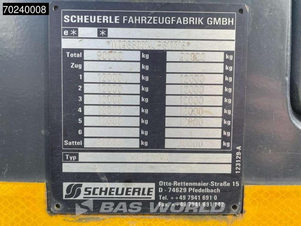 Scheuerle E2HKM 1250.2800 More axles NEW TÜV 6xLenkachse Extendable-930cm Dolly Photo 17