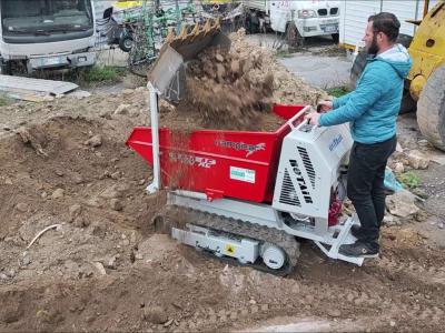 Rotair RAMPICAR R 100 AE HONDA - CON BENNA DENTATA per MOVIMENTO TERRA - NOVITA' ASSOLUTA sold by Giordano Srl