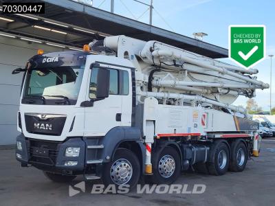 Man TGS 41.460 8X4 CIFA K40C-PU1607 Pump 935hours! Big-Axle Steelsuspension Euro 6 sold by BAS World B.V.