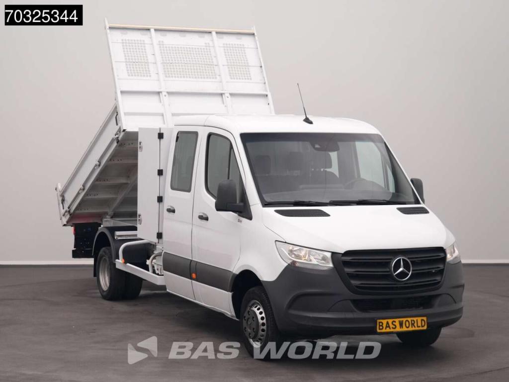Mercedes-Benz Sprinter 514 CDI Dubbel Cabine Kipper 3,5t Trekhaak Airco Cruise Euro6 Tipper Benne Kieper A/C Towb Photo 5
