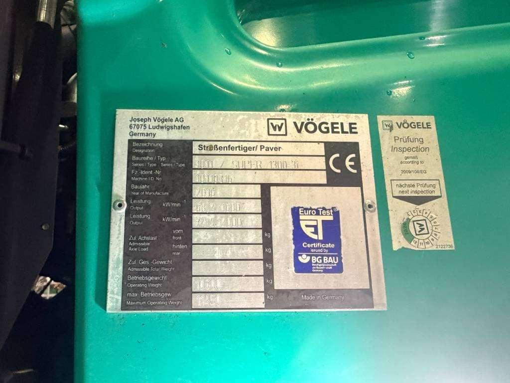 Vogele SUPER 1300-3i Photo 4