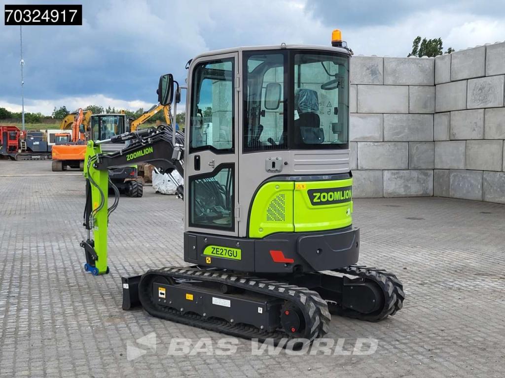 Zoomlion ZE27 GU KUBOTA ENGINE - CE CERTIFIED Photo 3