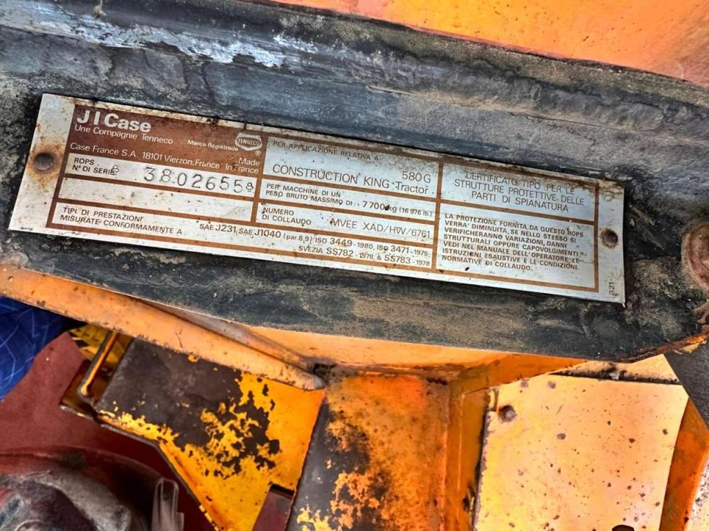 Case 580G Photo 8