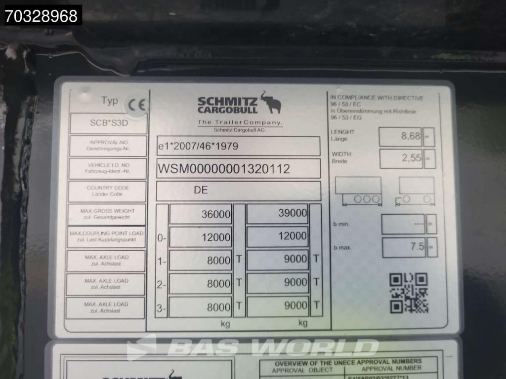 Schmitz SCB*S3D Lift Axle Cramaro Steel Photo 28