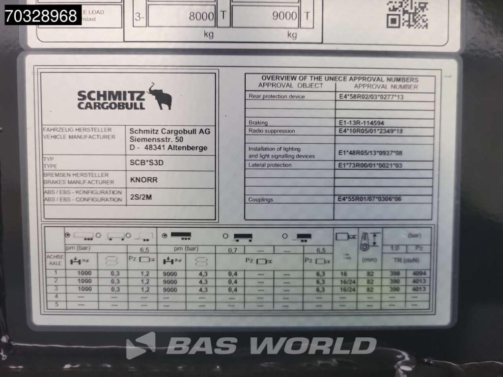 Schmitz SCB*S3D Lift Axle Cramaro Steel Photo 29