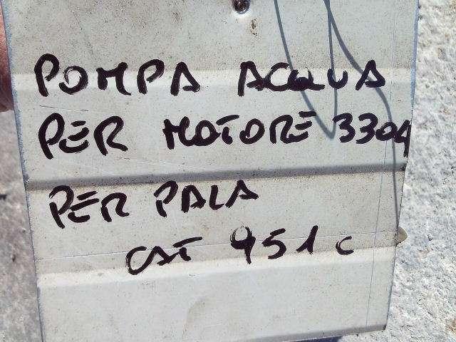 Engine water pump for Caterpillar 951C - MOTORE 3304 Photo 4