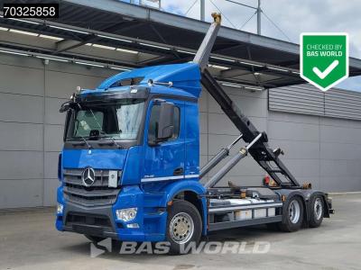 Mercedes-Benz Antos 2548 Antos 6X2 Meiller RK20.65 Abrollkipper Lift+steering axle Automatic Euro 6 sold by BAS World B.V.
