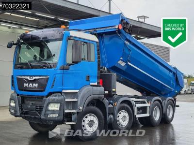 Man TGS 35.500 8X4 14m3 tipper Big-Axle Retarder Automatic Euro 6 sold by BAS World B.V.