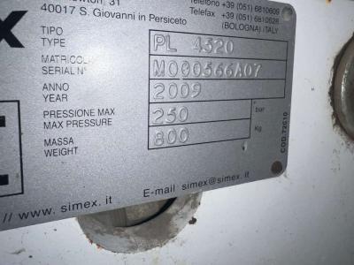 Simex PL4520 sold by Omeco Spa