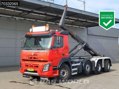 Volvo FMX 460 FMX 8X4 NL-Truck 30 tons AJK containersystem Wide Spread Big-Axle VEB+ Euro 6 sold by BAS World B.V.