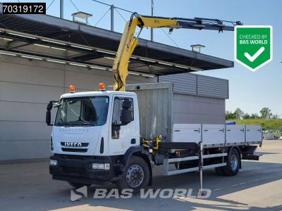 Iveco Eurocargo 180E250 4X2 HYVA V911 3S Kran Crane Manual Euro 5 sold by BAS World B.V.