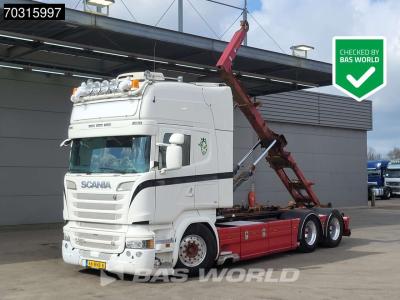 Scania R580 R 6X2 NL-Truck HIAB XR21SL56 Manual ACC Full Air Euro 6 sold by BAS World B.V.