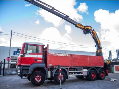 Man TGS 41.400 BB + EFFER 525/6x+JIB 6x sold by Braem NV