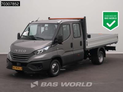 Iveco Daily 35C21 3.0L Automaat Dubbel Cabine Open Laadbak 210PK ACC LED Airco Camera CarPlay Parkeersens sold by BAS World B.V.