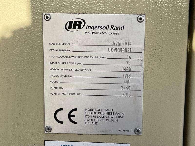 Ingersoll Rand R 75I - A14 Photo 3