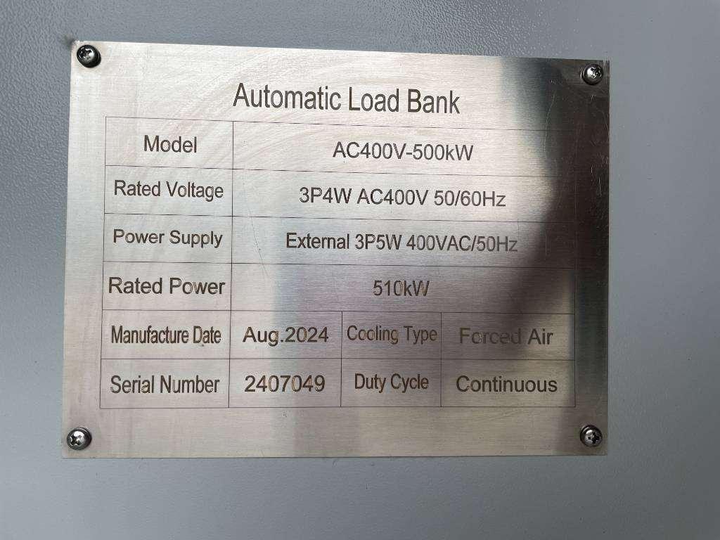 DPX Power Loadbank AC400V-500 kW - DPX-30022 Load bank Photo 7